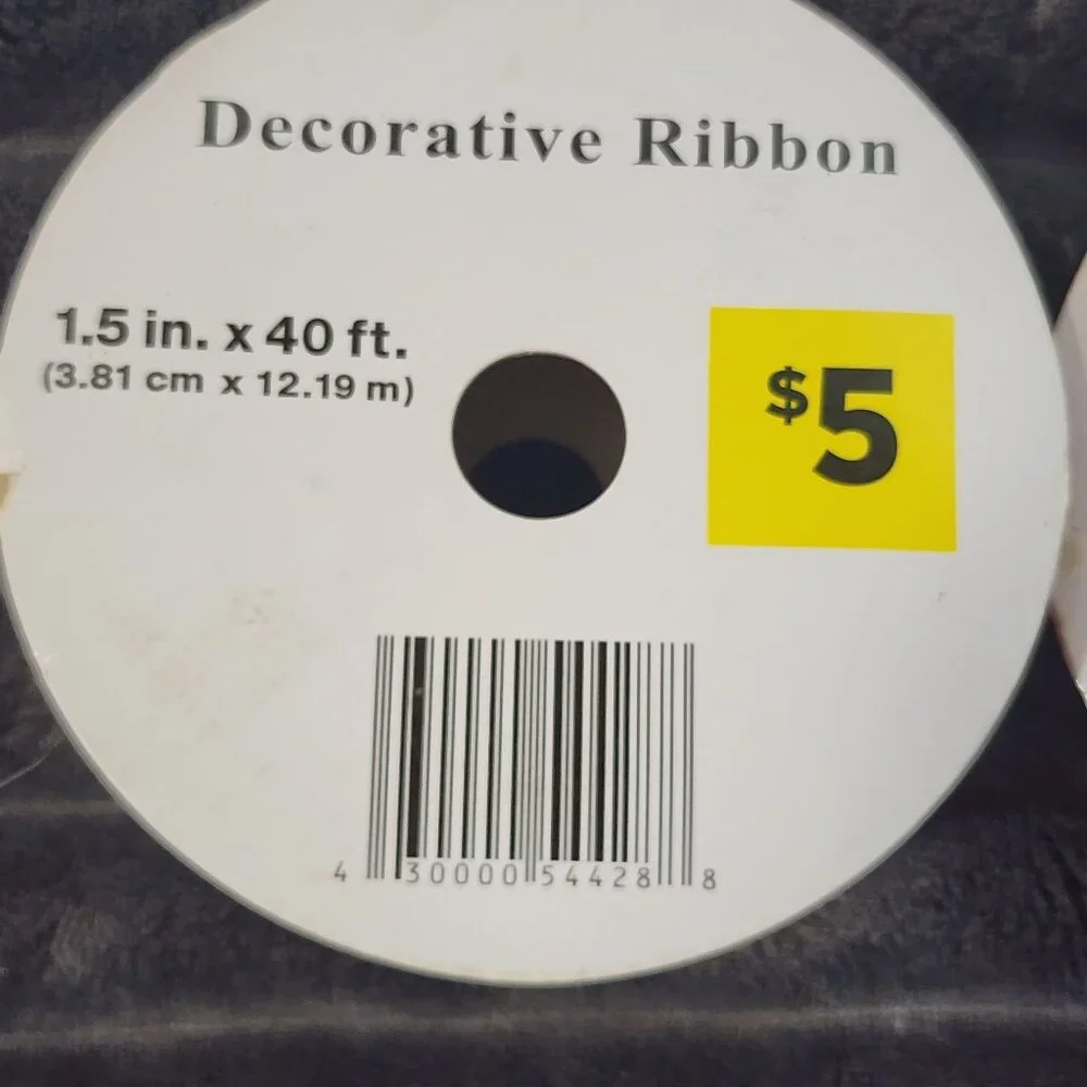2pk Dolgencorp Bright Red Sparkle 1.5